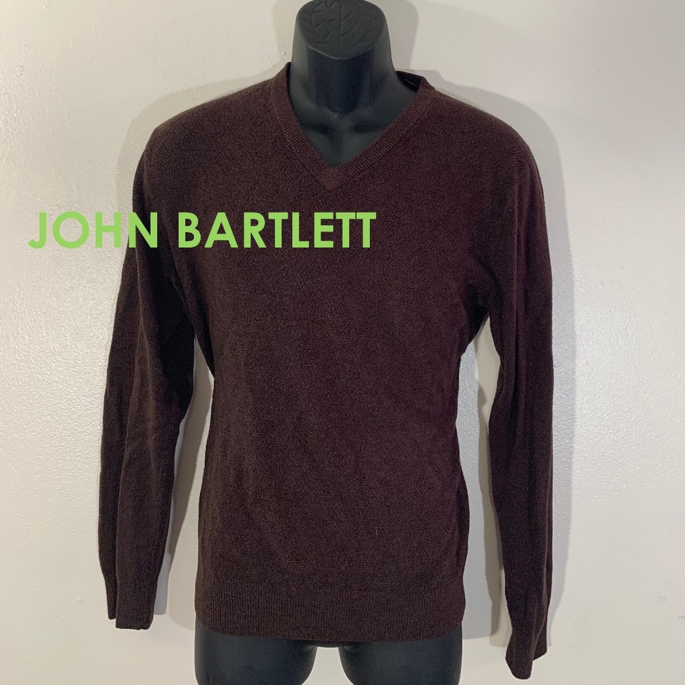 John Bartlett Sweater Medium 100% Acrylic